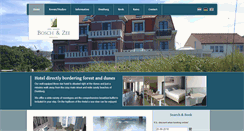 Desktop Screenshot of hotelboschenzee.nl